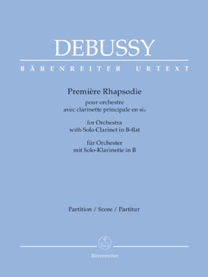 Première Rhapsodie for Orchestra with Solo Clarinet in B-flat