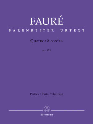 Quatuor à cordes / String Quartet op. 121 N 195