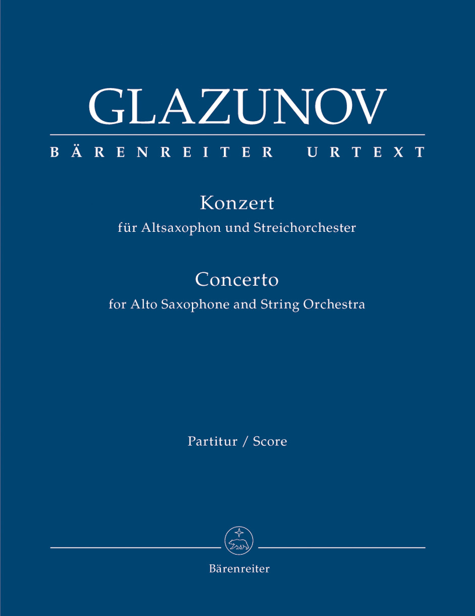 Concerto for Alto Saxophone and String Orchestra in E-flat major op. 109