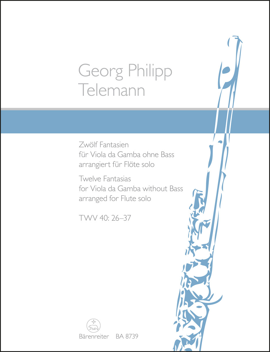 Twelve Fantasias for Viola da Gamba without Bass TWV 40:26–37