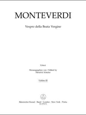 Vespro della Beata Vergine "Marienvesper"