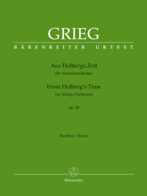 From Holbergs Time for String Orchestra op. 40