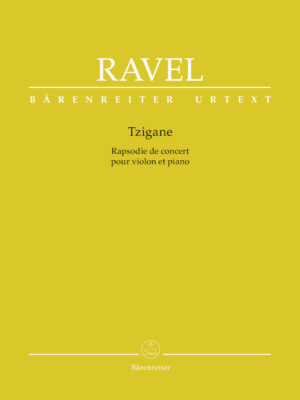 Tzigane for violin and piano