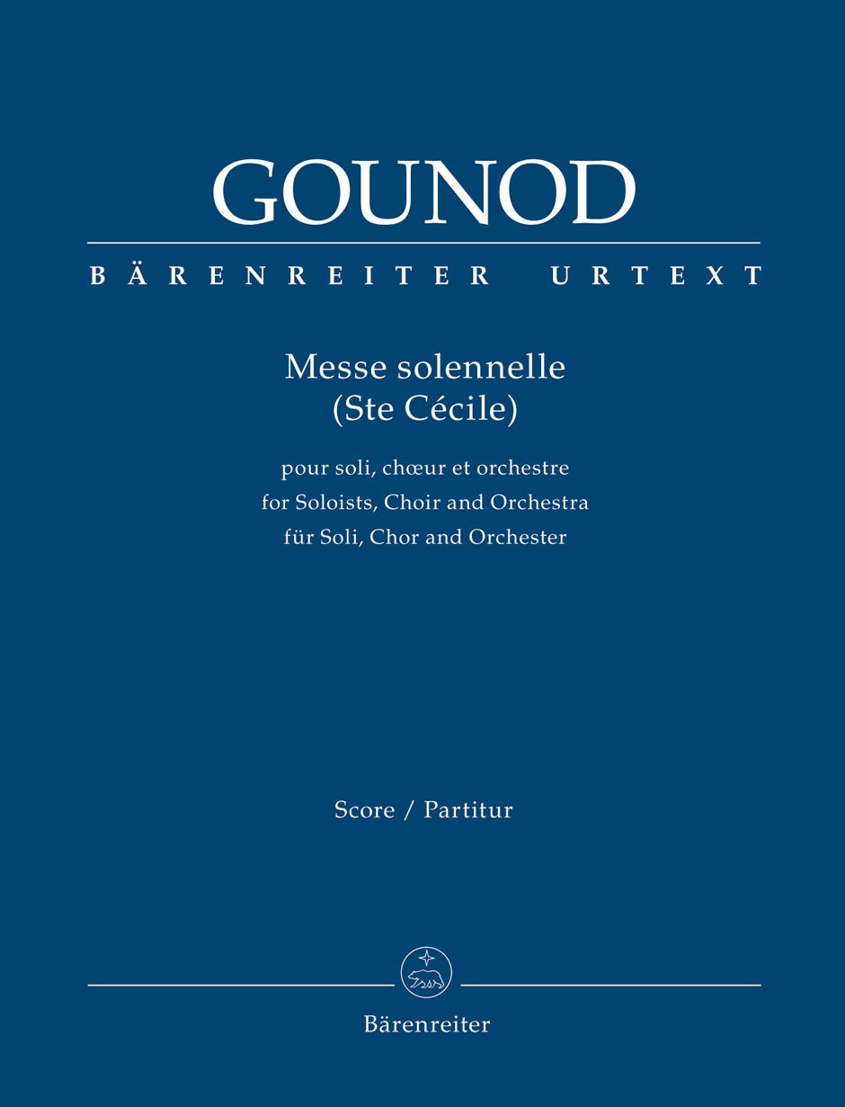 Messe solennelle (Ste Cécile) for Soloists, Choir and Orchestra