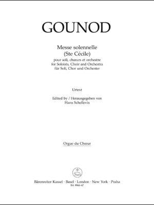 Messe solennelle (Ste Cécile) for Soloists, Choir and Orchestra