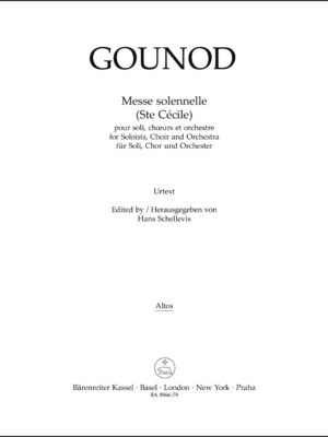 Messe solennelle (Ste Cécile) for Soloists, Choir and Orchestra