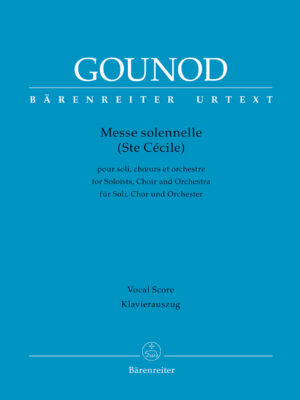 Messe solennelle (Ste Cécile) for Soloists, Choir and Orchestra
