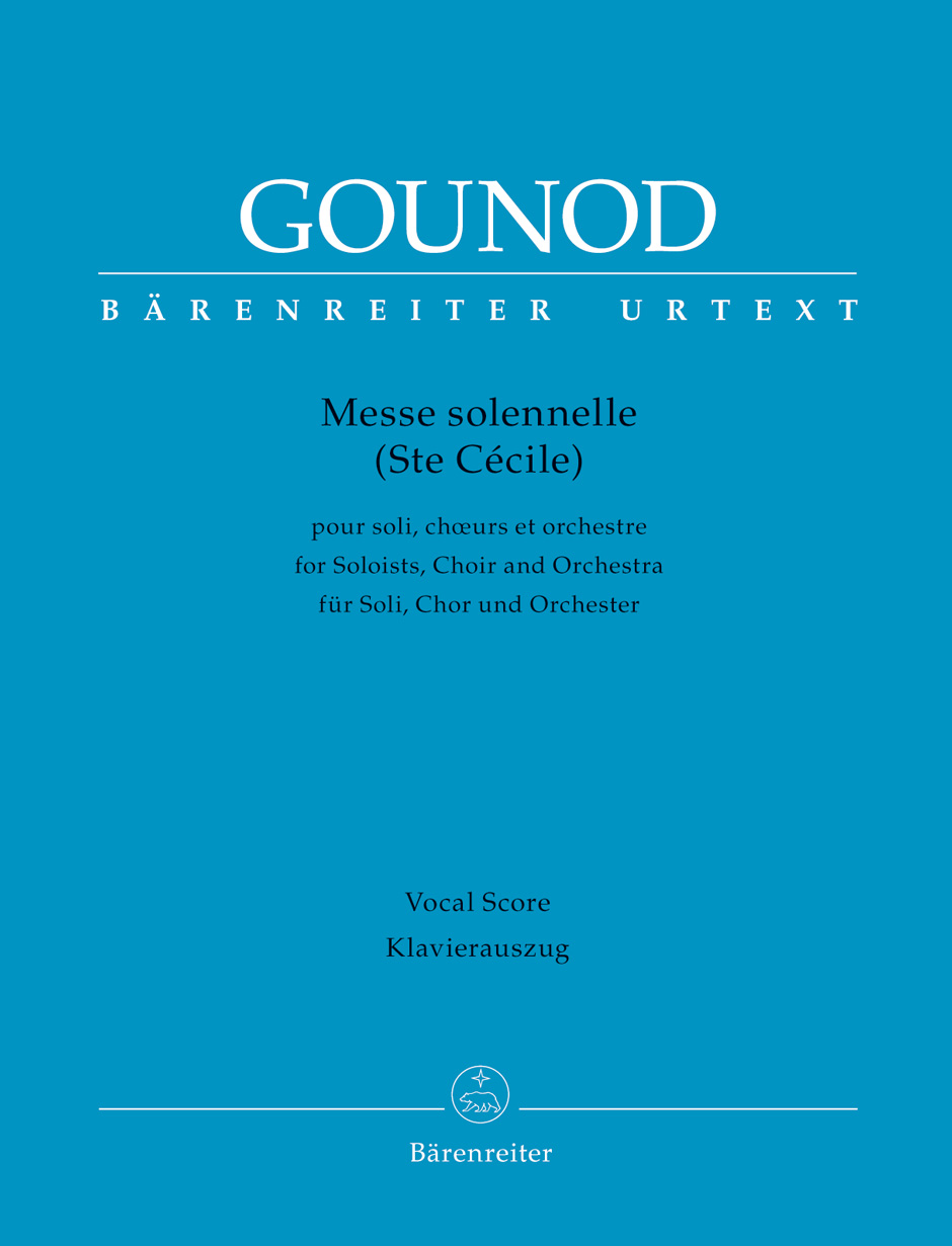 Messe solennelle (Ste Cécile) for Soloists, Choir and Orchestra