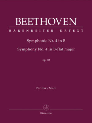 Symphony no. 4 in B-flat major op. 60