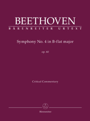Symphony no. 4 in B-flat major op. 60