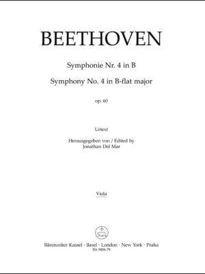 Symphony no. 4 in B-flat major op. 60