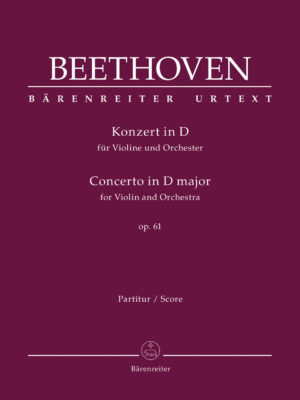 Concerto for Violin and Orchestra in D major op. 61