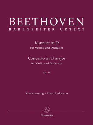 Concerto for Violin and Orchestra in D major op. 61