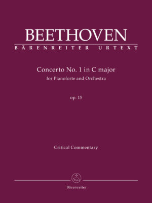 Concerto for Pianoforte und Orchestra no. 1 in C major op. 15