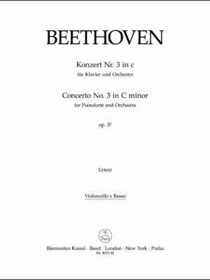 Concerto for Pianoforte and Orchestra no. 3 in C minor op. 37