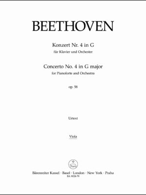 Concerto for Pianoforte and Orchestra no. 4 in G major op. 58