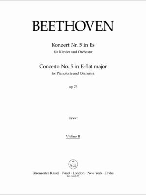Concerto for Pianoforte and Orchestra no. 5 in E-flat major op. 73