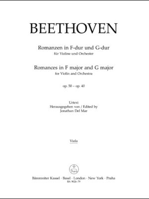 Romances for Violin and Orchestra in F major and G major op. 50, 40