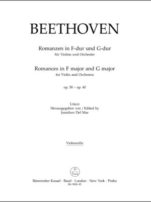 Romances for Violin and Orchestra in F major and G major op. 50, 40