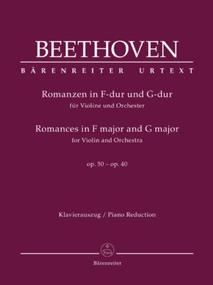 Romances for Violin and Orchestra in F major and G major op. 50, 40