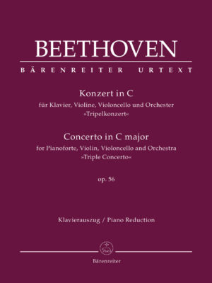 Concerto for Pianoforte, Violin, Violoncello and Orchestra in C major op. 56 "Triple Concerto"