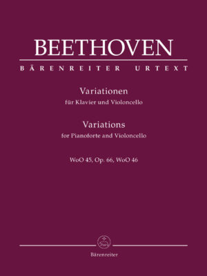 Variations for Pianoforte and Violoncello op. 66, WoO 45, WoO 46