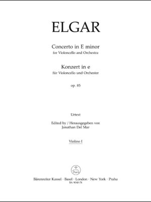 Concerto for Violoncello and Orchestra in E minor op. 85