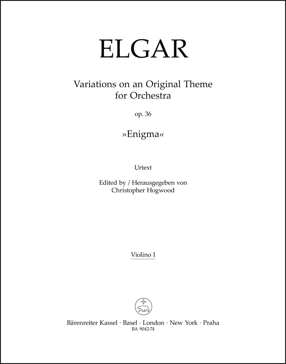 Variations on an Original Theme for Orchestra op. 36 "Enigma"