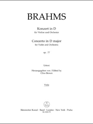 Concerto for Violin and Orchestra in D major op. 77