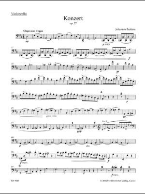 Concerto for Violin and Orchestra in D major op. 77