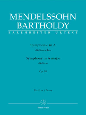 Symphony in A major op. 90 "Italian" (1833-1834)