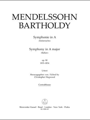 Symphony in A major op. 90 "Italian" (1833-1834)