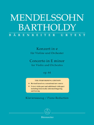 Concerto for Violin and Orchestra in E minor op. 64