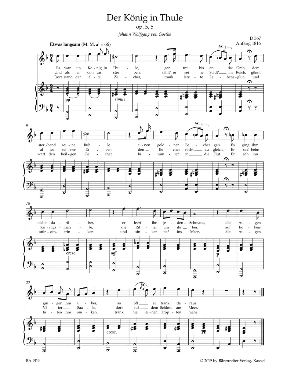 A Taste of Schubert for High Voice - Image 2
