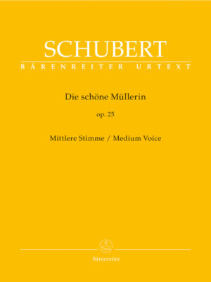 Die schöne Müllerin Medium Voice op. 25 D 795