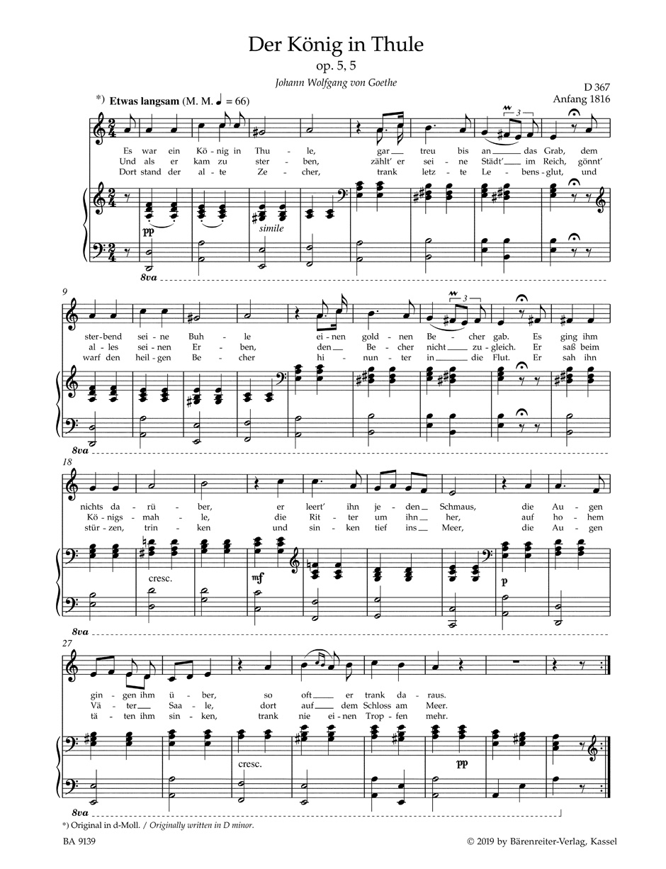 A Taste of Schubert for Medium Voice - Image 2