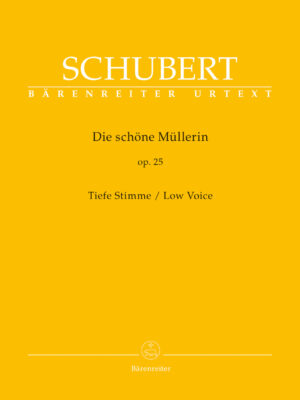Die schöne Müllerin Low Voice op. 25 D 795