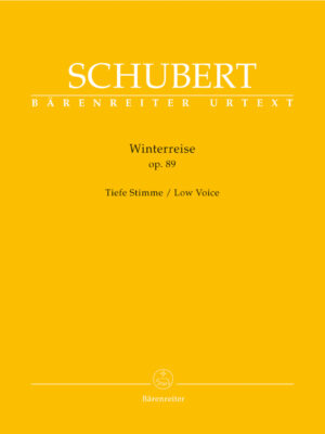 Winterreise Low Voice op. 89 D 911