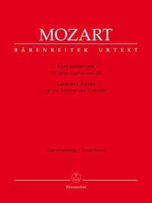 Concert Arias for low Soprano and Contralto