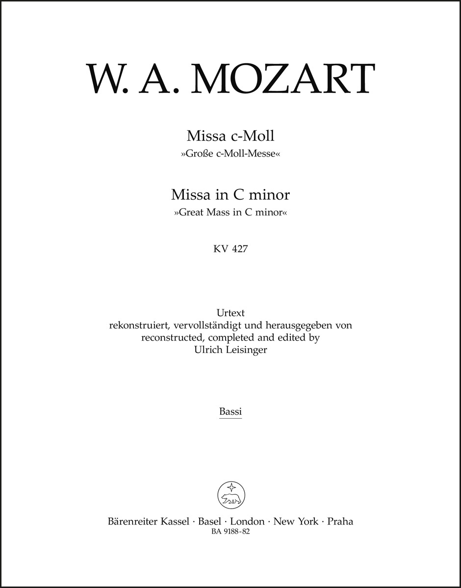 Missa in C minor K. 427 "Great Mass in C minor"