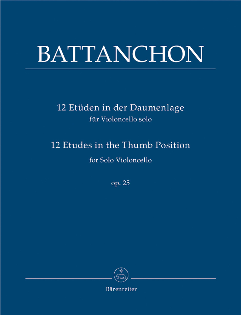 12 Etudes in the Thumb Position for Solo Violoncello op. 25