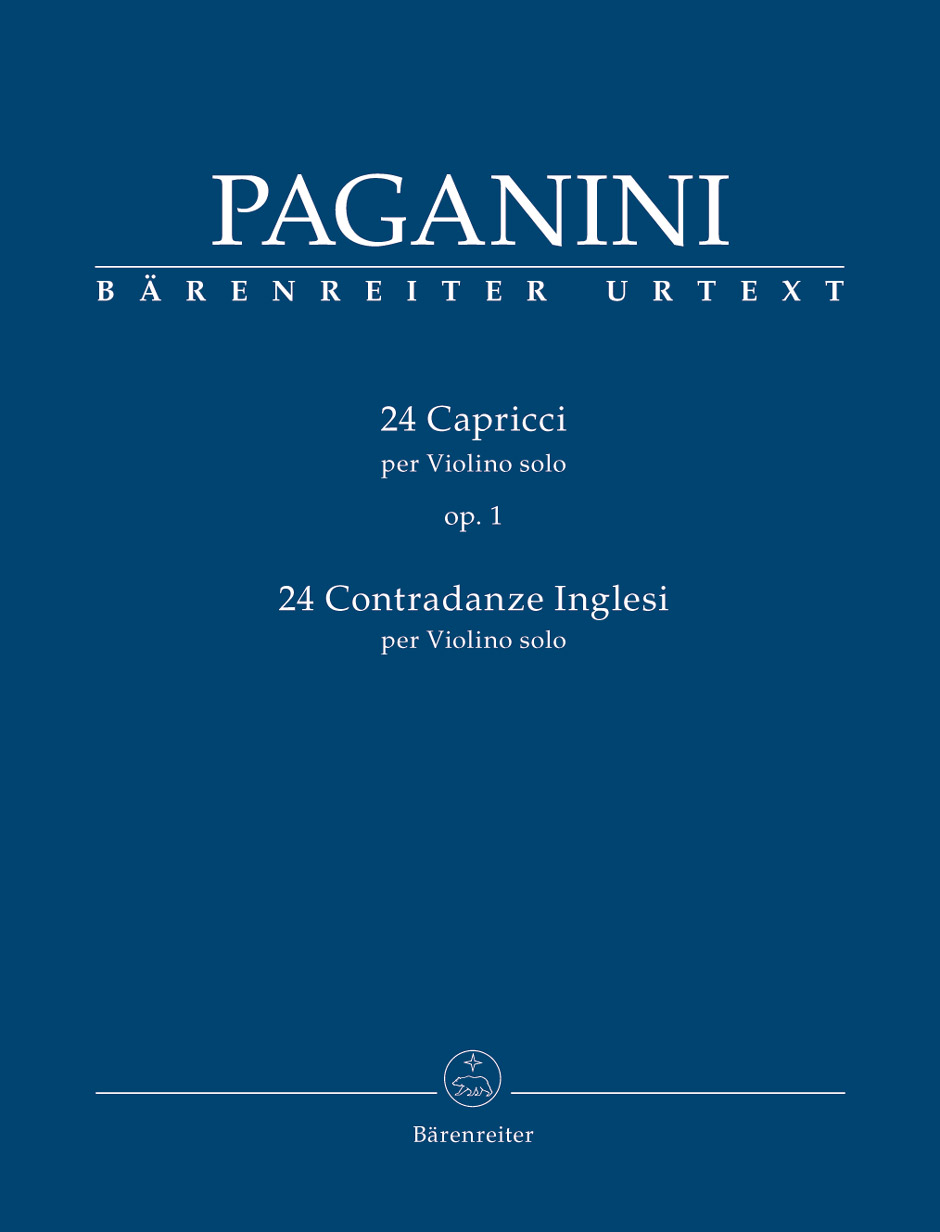 24 Capricci op. 1 / 24 Contradanze Inglesi for Violin solo