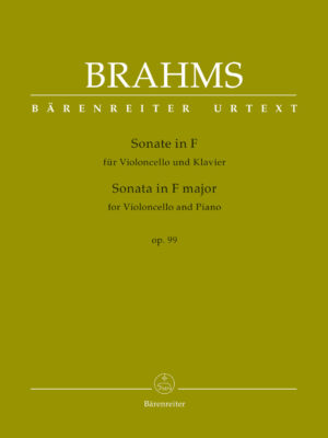 Sonata for Violoncello and Piano in F major op. 99