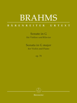 Sonata for Violin and Piano in G major op. 78