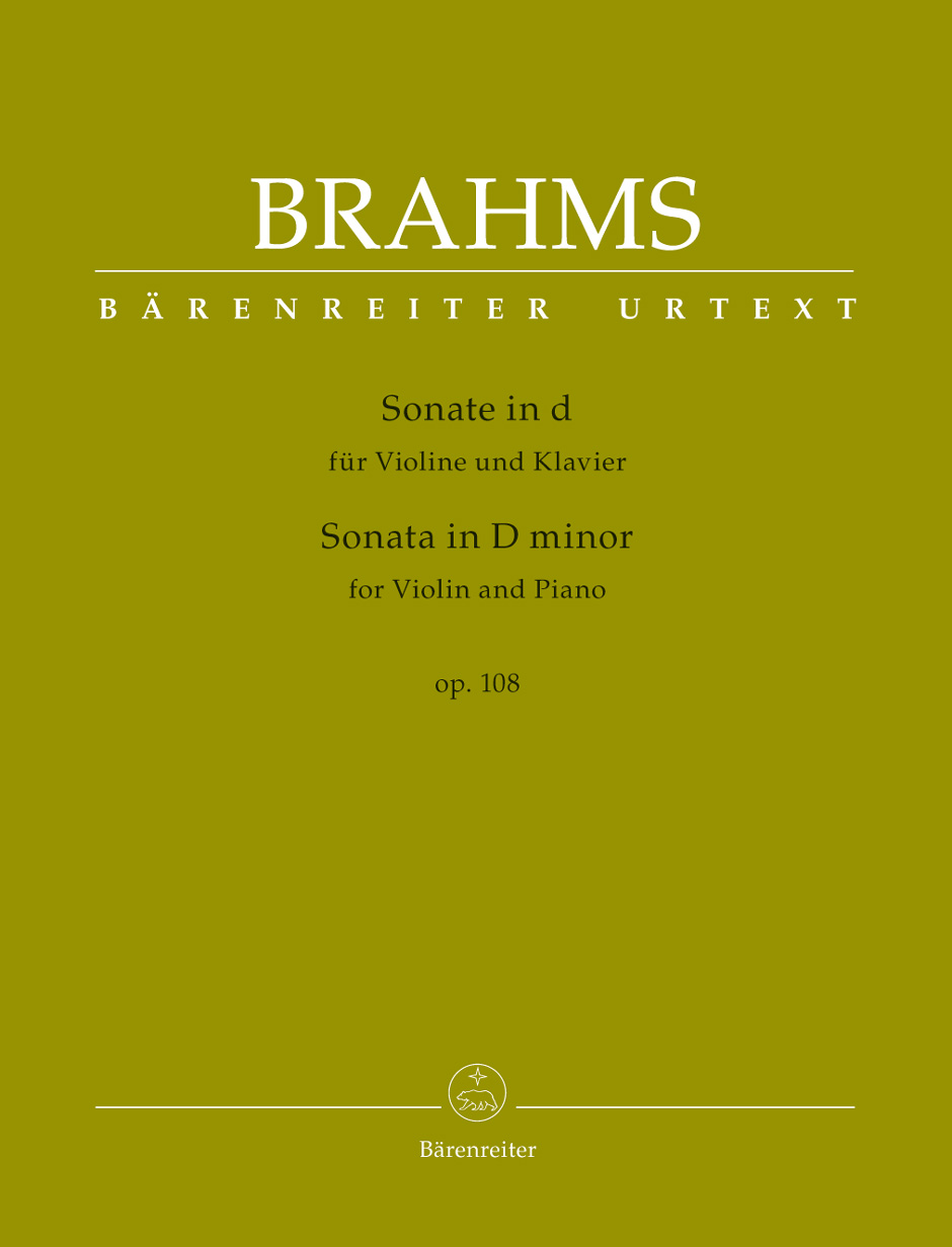 Sonata for Violin and Piano in D minor op. 108