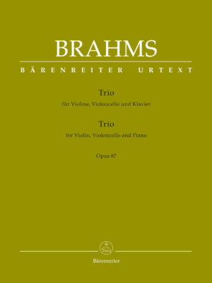 Trio for Violin, Violoncello and Piano op. 87