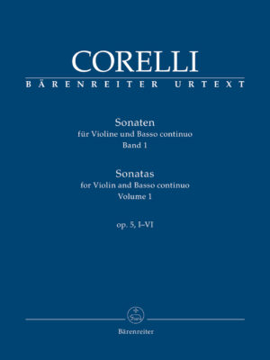 Sonatas for Violin and Basso continuo op. 5, I-VI
