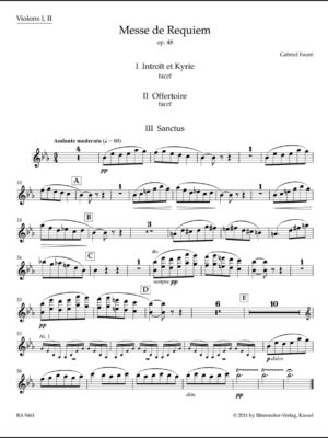 Messe de Requiem op. 48 N 97b