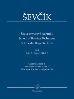 School of Bowing Technique op. 2
