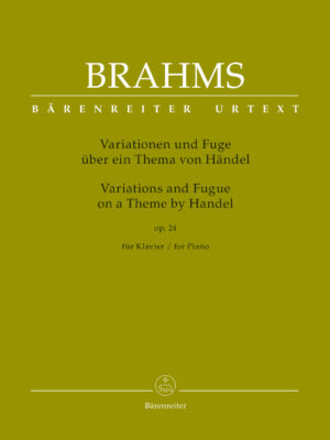 Variations and Fugue on a Theme by Handel for Piano op. 24